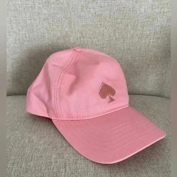 Kate Spade Pink Baseball Cap Hat "Butterfly Pink " NWT Barbiecore - Picture 1 of 5